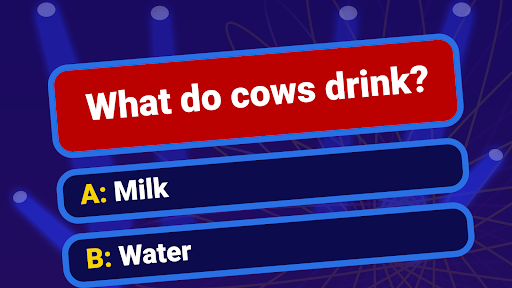 MILLIONAIRE TRIVIA Game Quiz