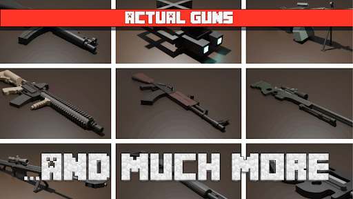 Gun Mod for Minecraft PE