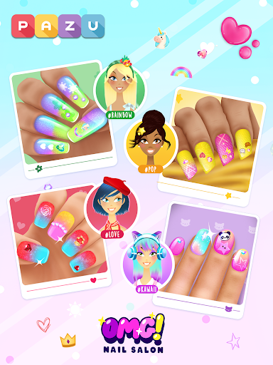 Girls Nail Salon - Kids Games