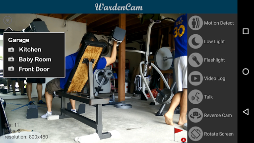 Home Security Camera WardenCam - reuse old phones