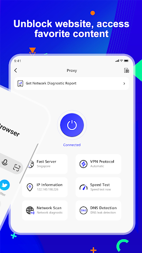 Private VPN - Proxy Browser