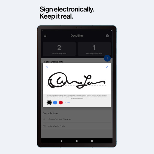 DocuSign - Upload & Sign Docs