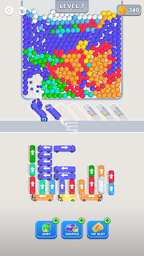 Bubble Bus: Parking Jam Puzzle