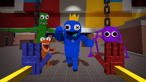 Rainbow Craft: Hide and Seek