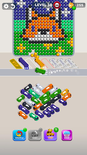 Bubble Bus: Parking Jam Puzzle