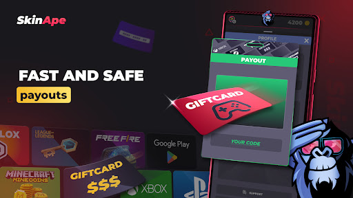 SkinApe for Games & Gift Cards