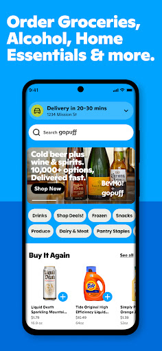 Gopuff—Food & Drink Delivery
