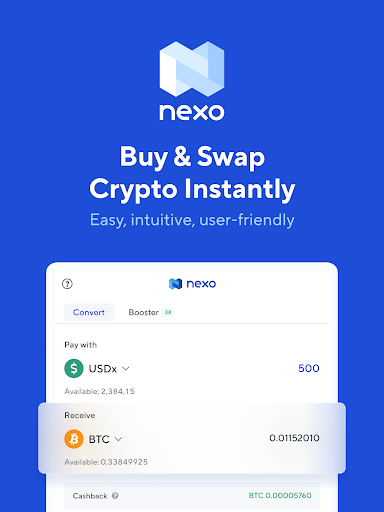 Nexo: Buy BTC, ETH, SOL & AVAX