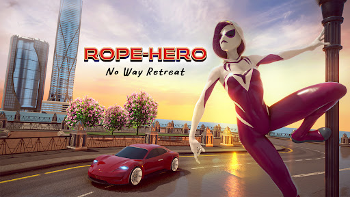 Spider Rope Hero Miami Games
