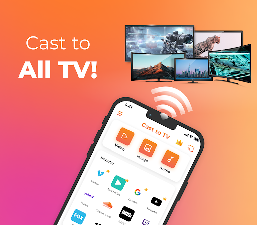 Cast to TV - Screen Mirroring