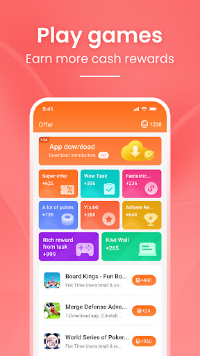 Earn Money And Cash By Task