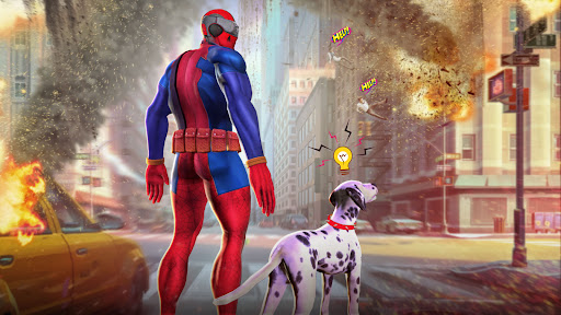 Flying Superhero Robot Superhero Rescue Mission