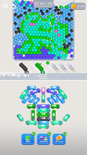 Bubble Bus: Parking Jam Puzzle