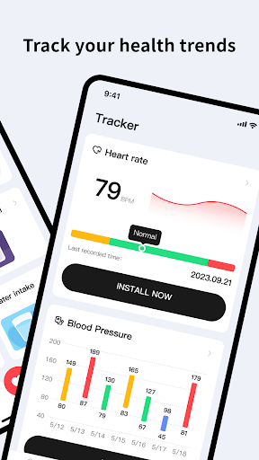 Heart Rate Health & BP Monitor