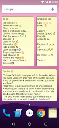 Notepad - simple notes