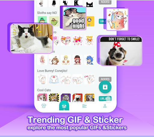 Kika Keyboard - Emoji, Fonts