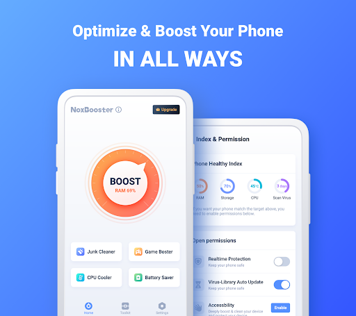 Nox Booster, Cleaner, Security