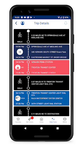 NJ TRANSIT Mobile App