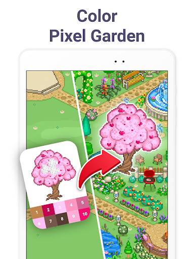 Pixel Art - color by number