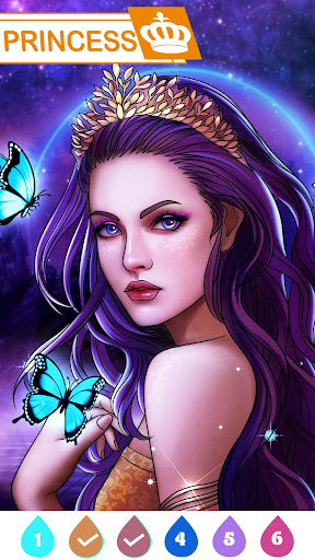 Coloring Games-Color By Number