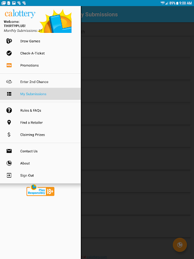 CA Lottery Official App