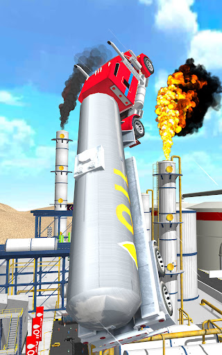 Construction Ramp Jumping