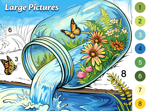 Color Oasis - Color by Number