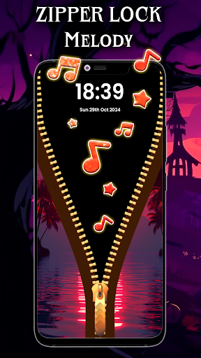 Zipper Lock Screen - Zip Lock