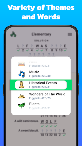 Figgerits - Word Puzzle Game