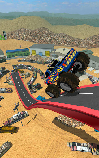 Construction Ramp Jumping