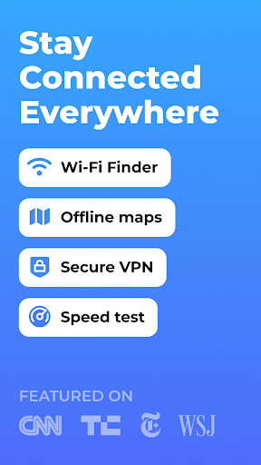 WiFi Map®: Find Internet, VPN