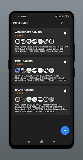 PC Builder: Part Picker