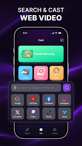 Universal TV Cast & Remote