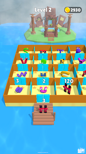 Alphabet Battle: Room Maze