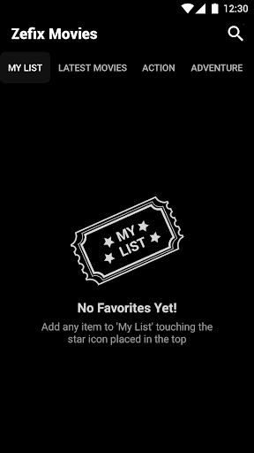 Zefix - Movies & TV Series