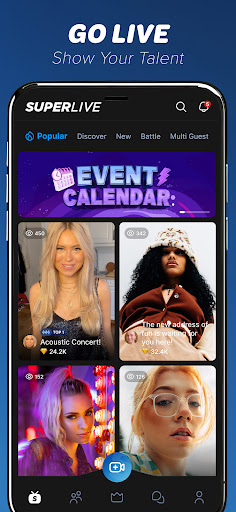 SuperLive- Live Stream & Chat