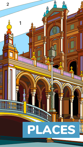 Calm Color - Color By Number