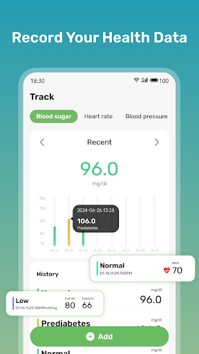 Health Sense: Track & Record