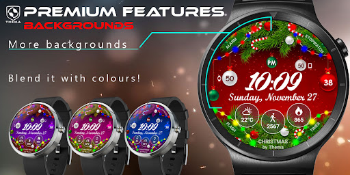 Christmas Lights Watch Face