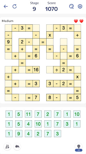 Crossmath® - Math Puzzle Games