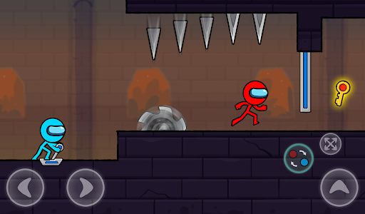 Red and Blue Stickman 2