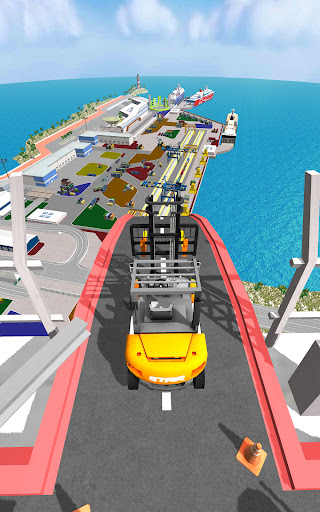 Construction Ramp Jumping