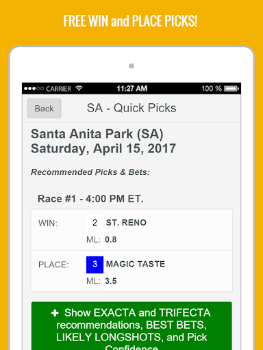 Horse Racing Picks & Bet Tips