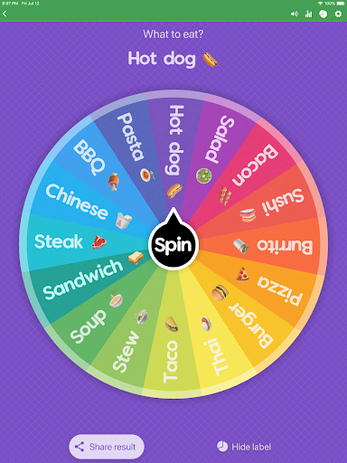 Spin The Wheel - Random Picker