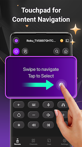 TV Remote Control for RokuTV