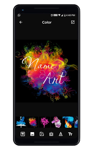 Smoke Name Art Maker