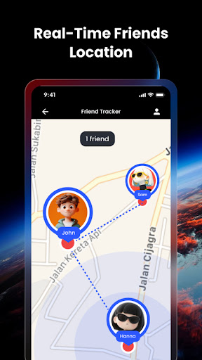 Live Earth Map & GPS Tracker