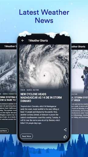 1Weather Forecasts & Radar