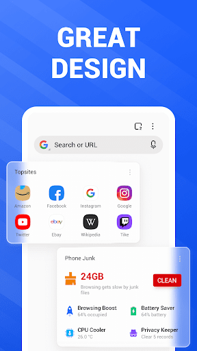 Power Browser: Fast & Cleaner