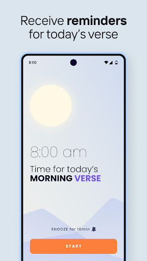 Simple Bible Daily Verse Alarm
